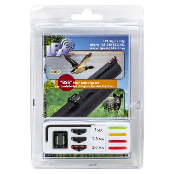 LPA Sight Set Slug Rifle (Fibre Optic)