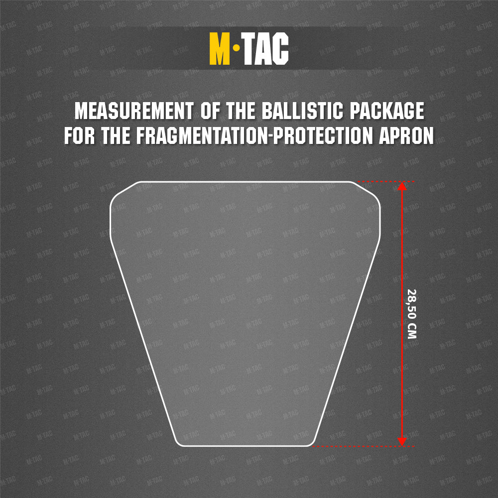 Anti-Fragmentation Apron for ballistic panel inserts Laser Cut - Image 9