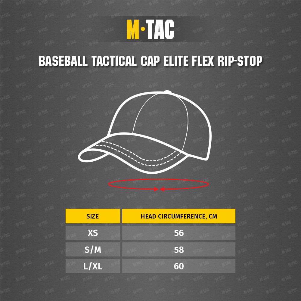 Baseball Tactical Cap Elite Flex Rip-Stop - Image 7