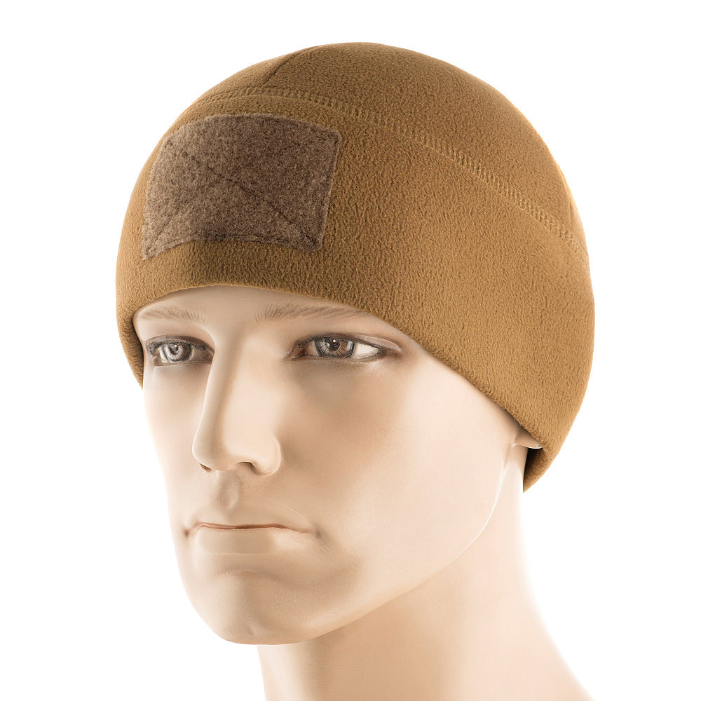Fleece Tactical Watch Cap Beanie With Patch Panel (270g/m2)