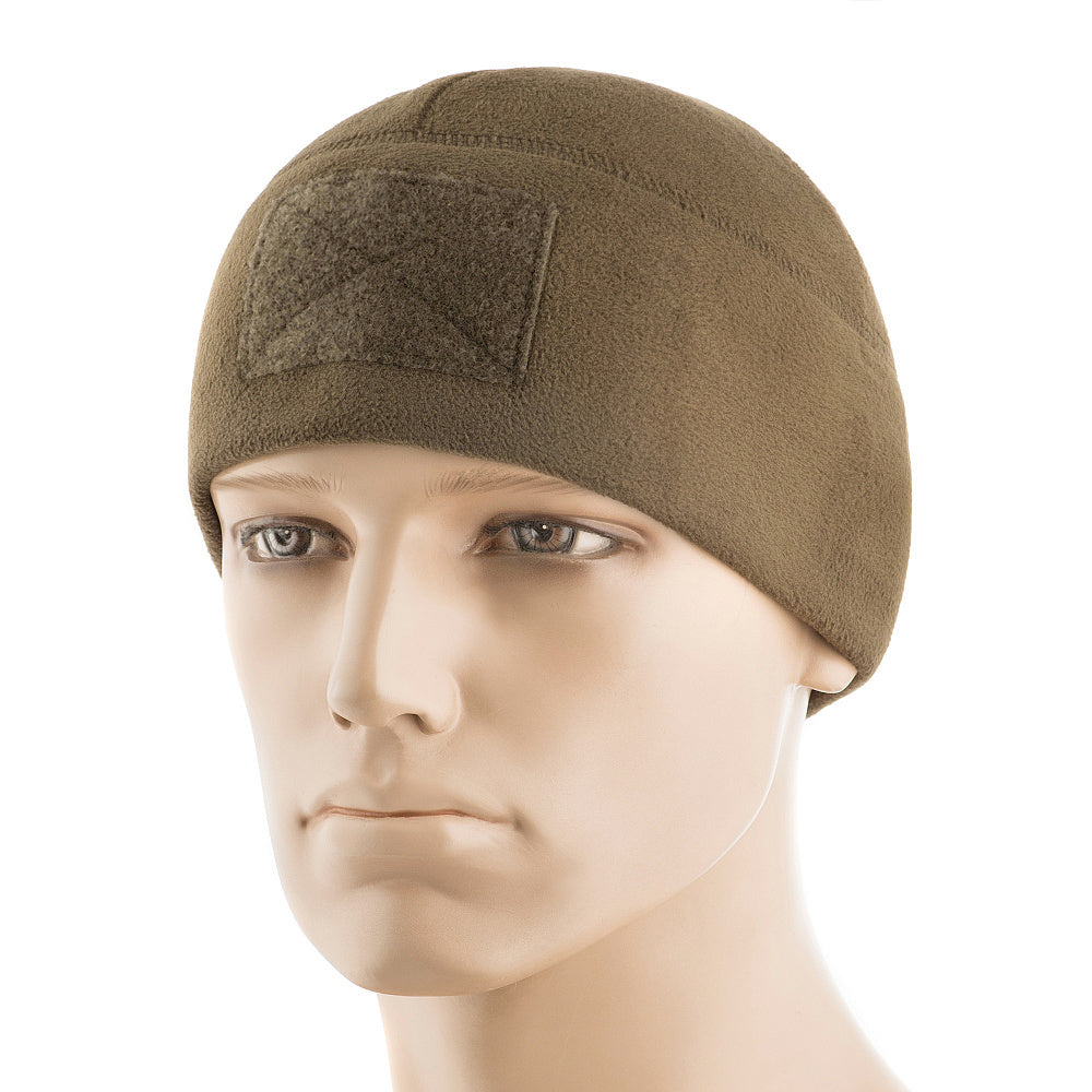 Fleece Tactical Watch Cap Beanie With Patch Panel (270g/m2)