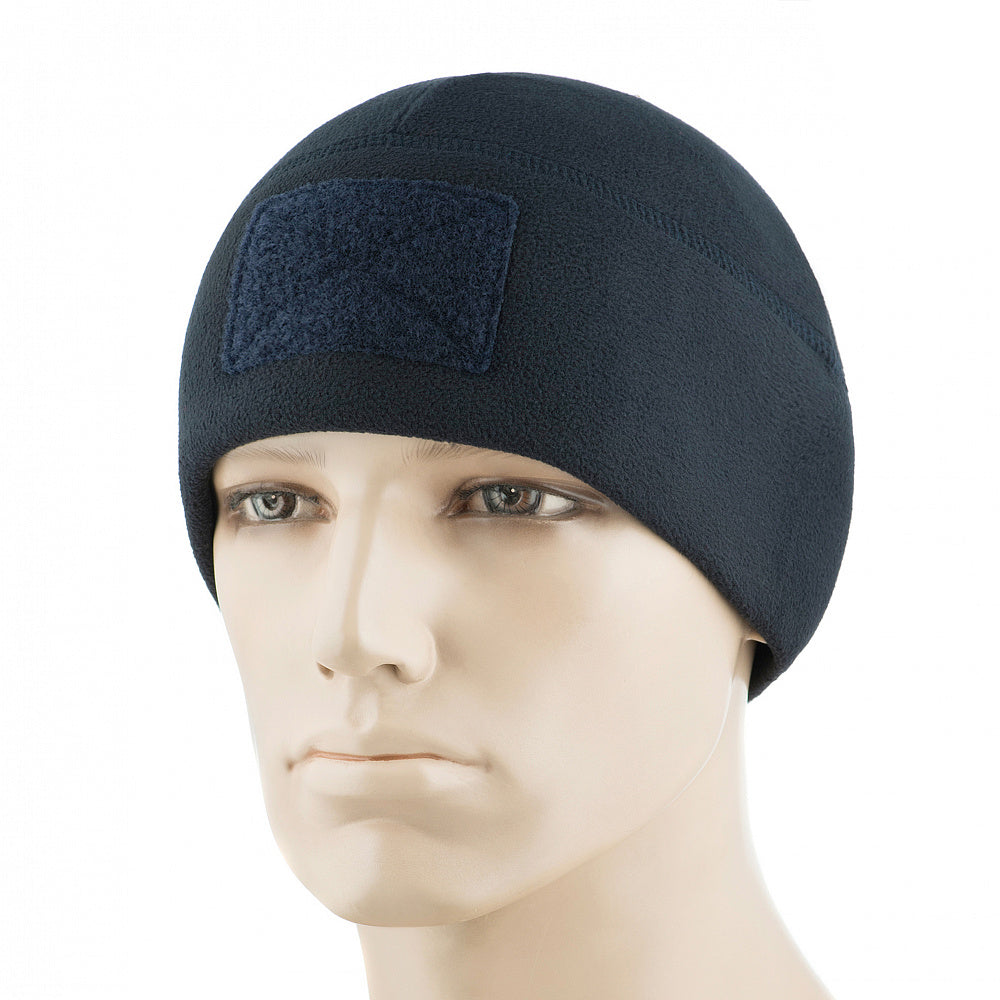 Fleece Tactical Watch Cap Beanie With Patch Panel (270g/m2)