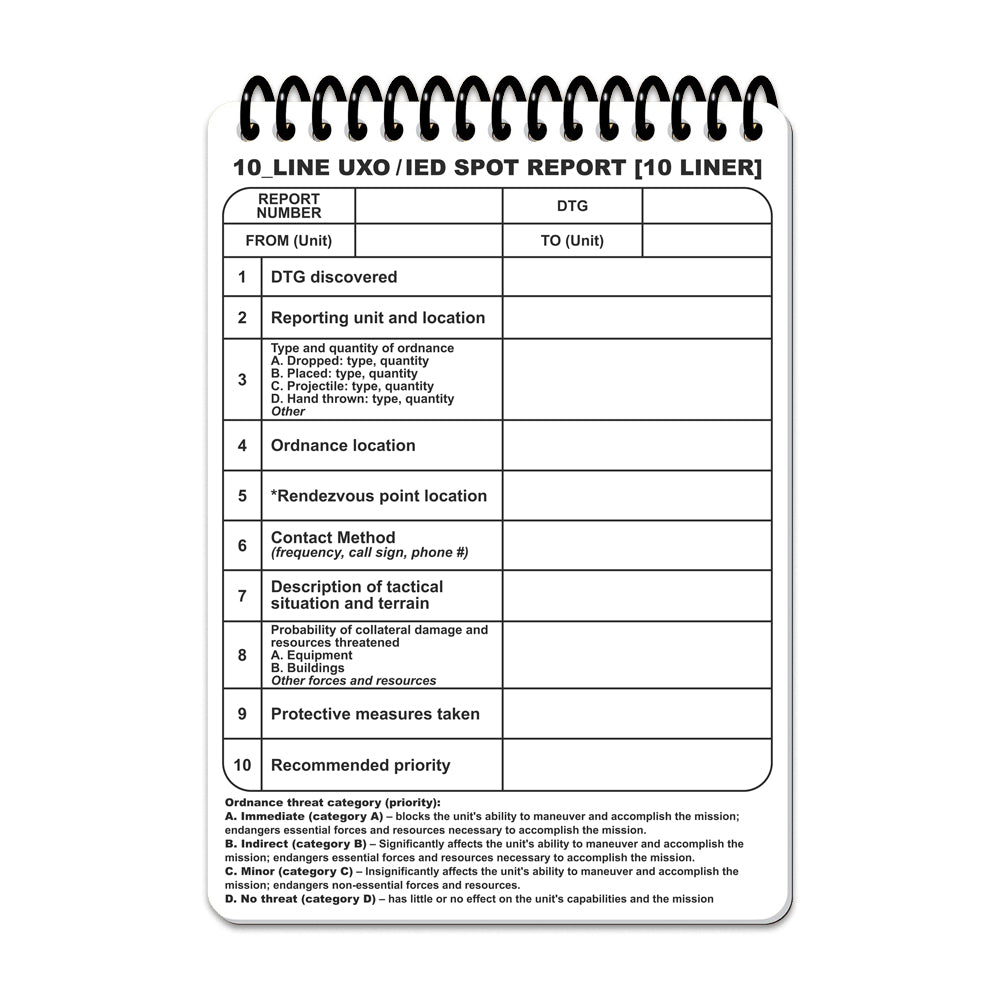M-Tac Ecopybook Tactical An all-weather notebook (Fireteam-Squad) - Image 7
