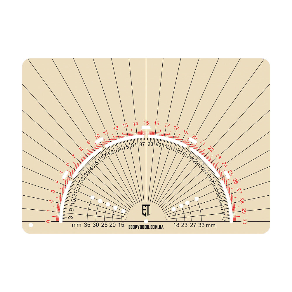 Ecopybook Tactical protractor PR-R - Image 1