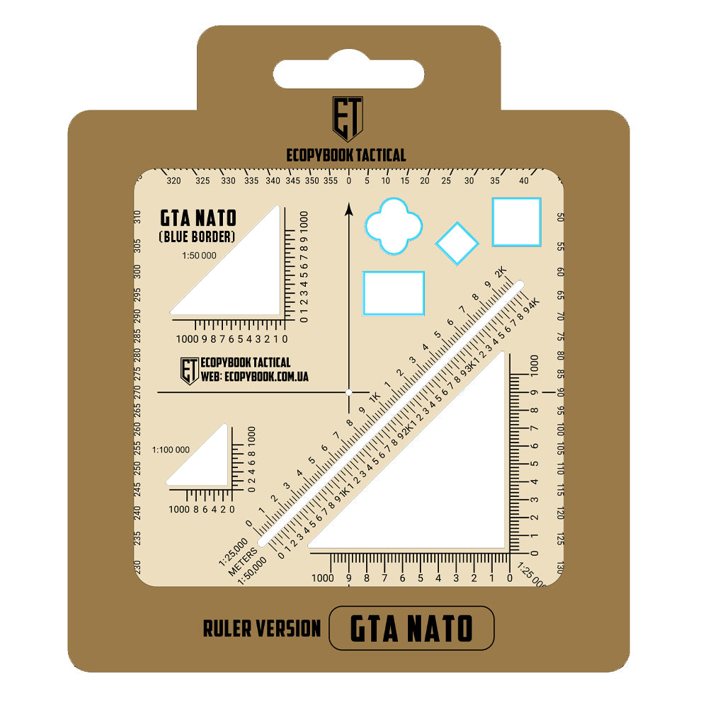Ecopybook Tactical ruler GTA NATO - Image 1