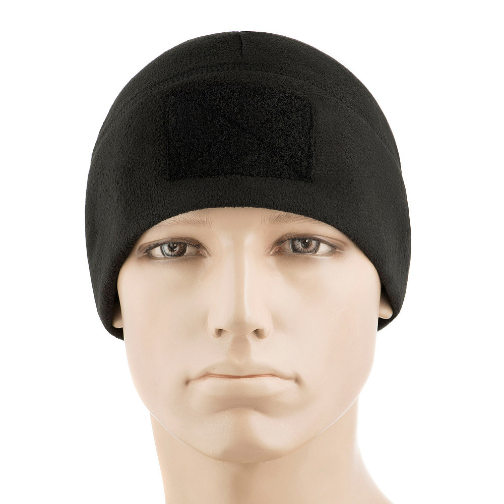 Fleece Tactical Watch Cap Beanie With Patch Panel (270g/m2) - Image 3