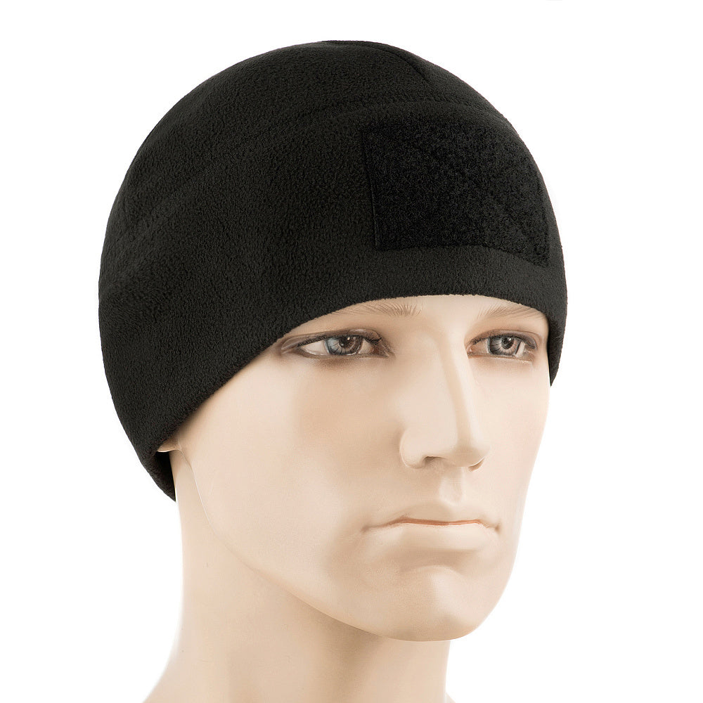 Fleece Tactical Watch Cap Beanie With Patch Panel (270g/m2) - Image 4