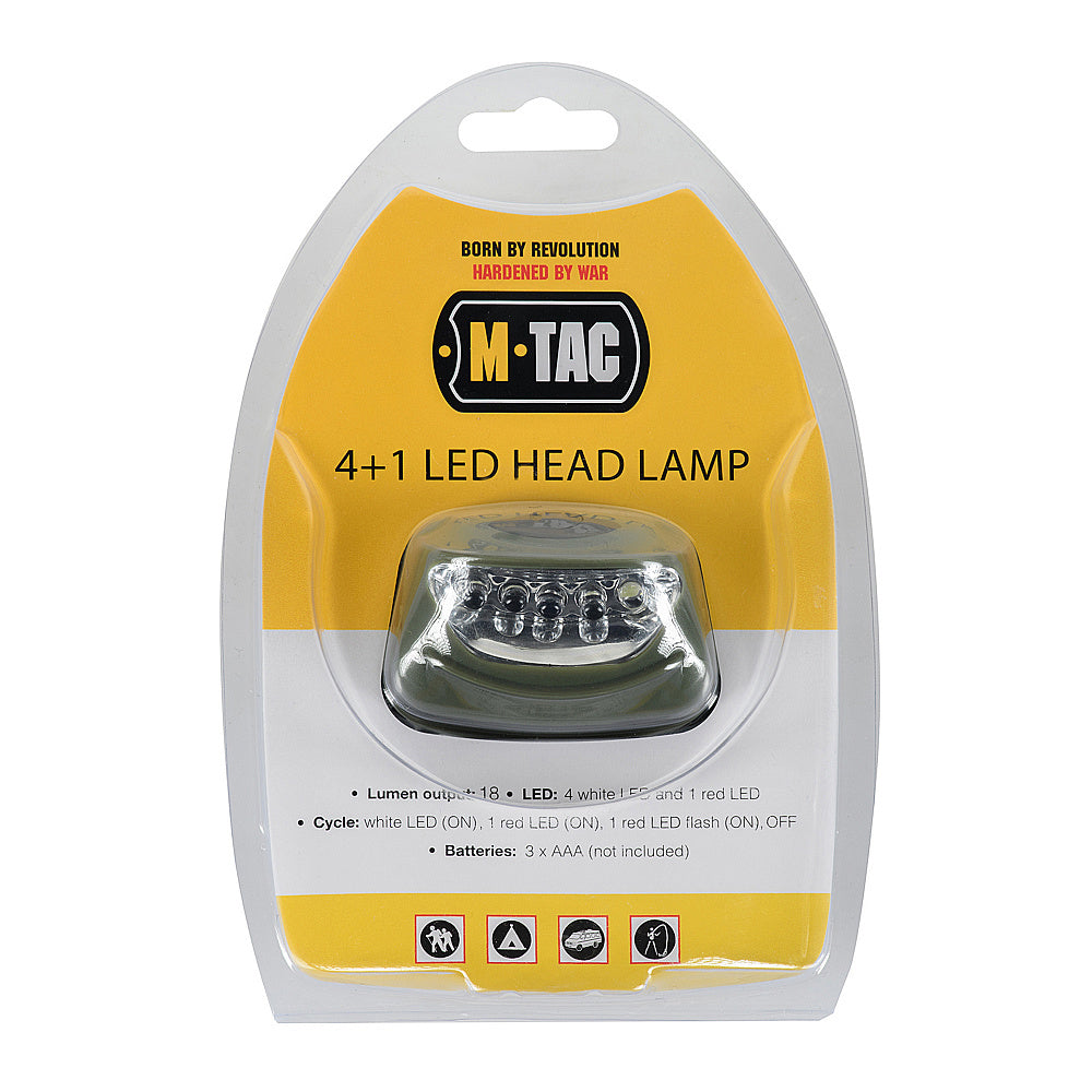 Headlamp 4+1 LED