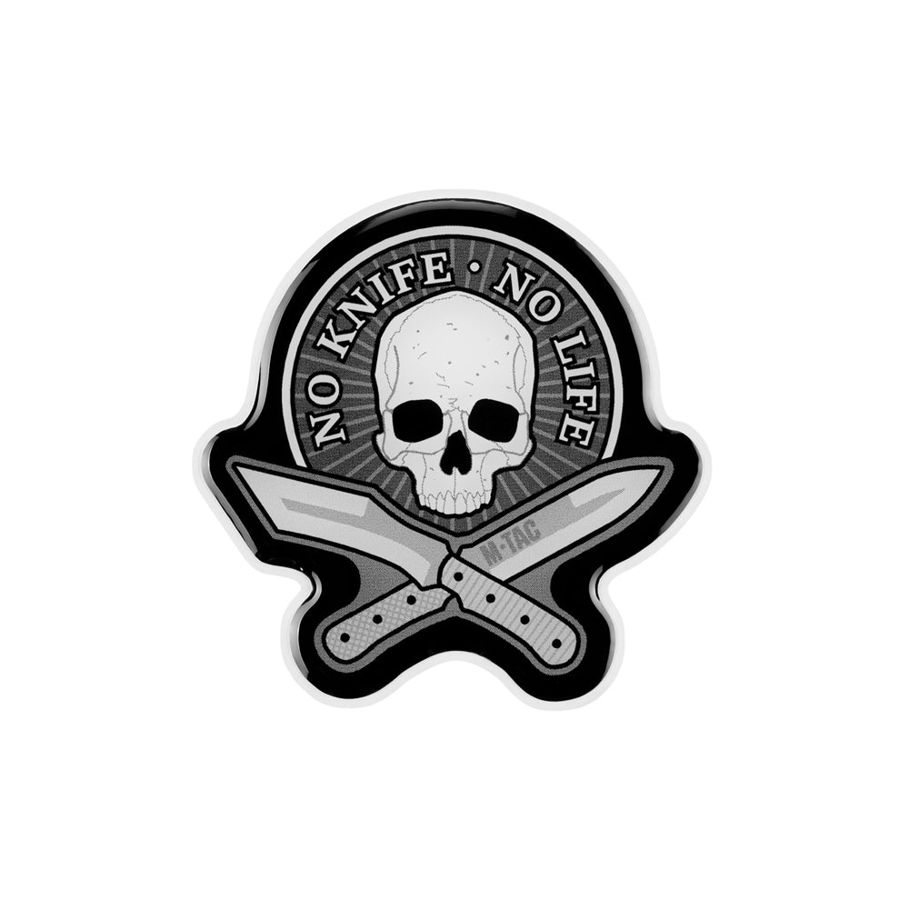 3D Sticker No Knife – No Life - Image 1