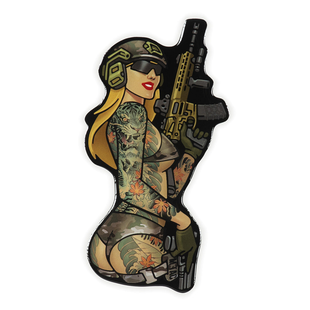 Sticker Tactical girl #4 tatoo Yakuza - Image 1