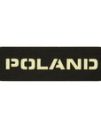 Patch Poland 25x80 Laser Cut - Image 1