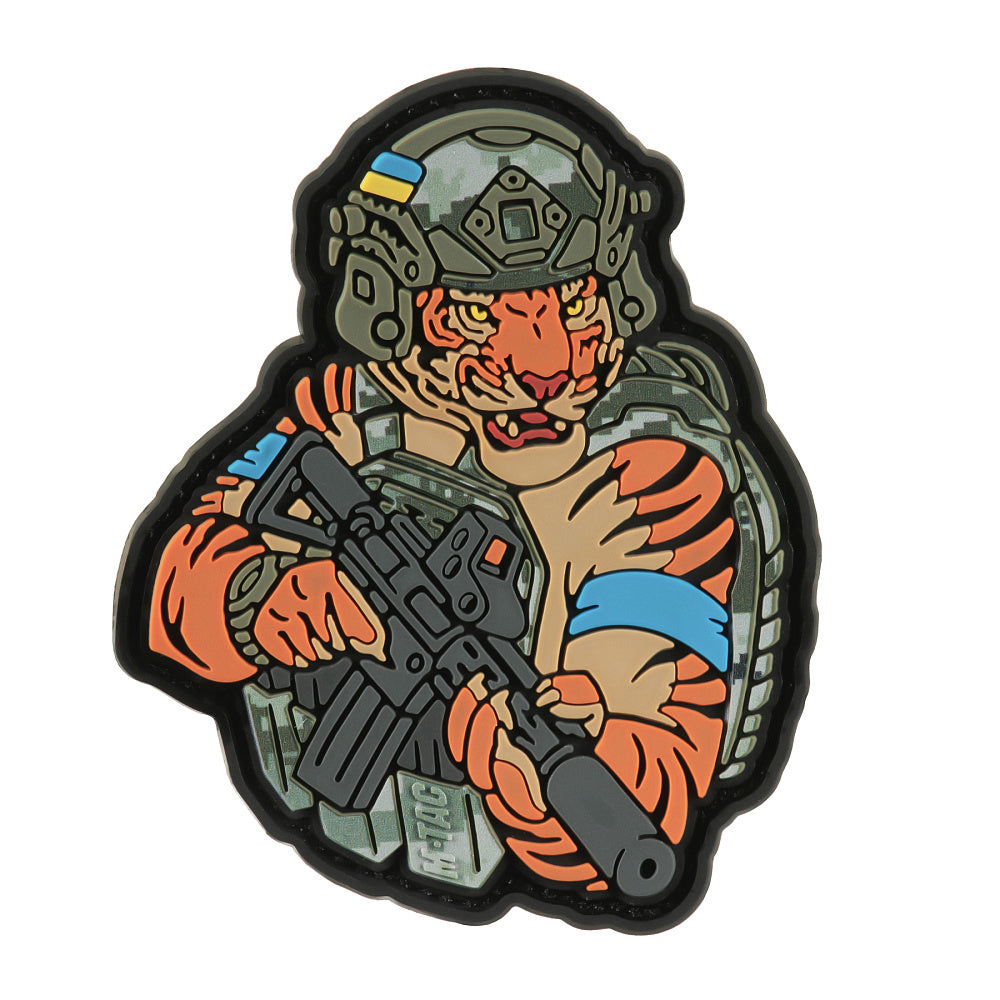 Patch Tiger Blue tape PVC