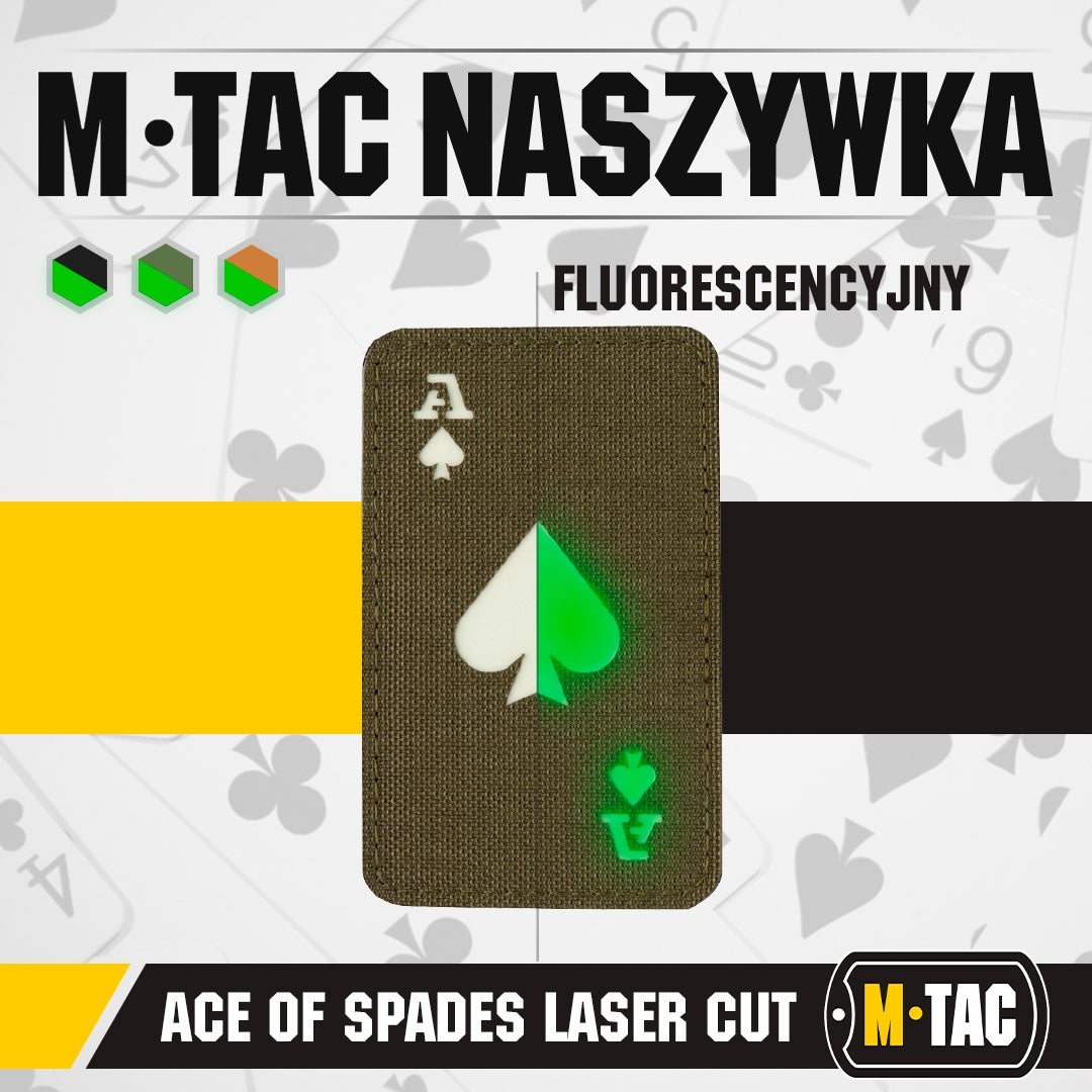 Patch Ace of Spades Laser Cut - Image 6