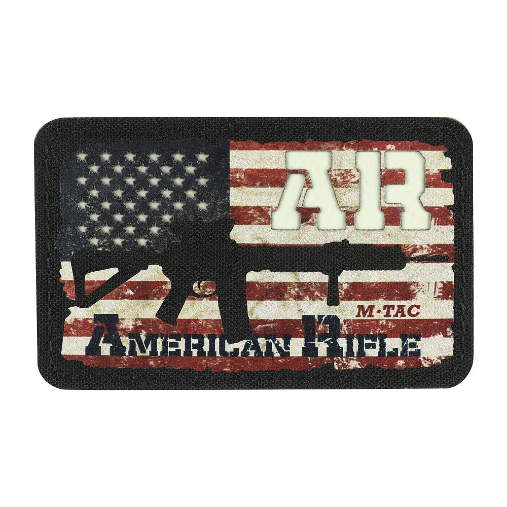 M-Tac patch AR-15 American Rifle (80x50 mm) - Image 2