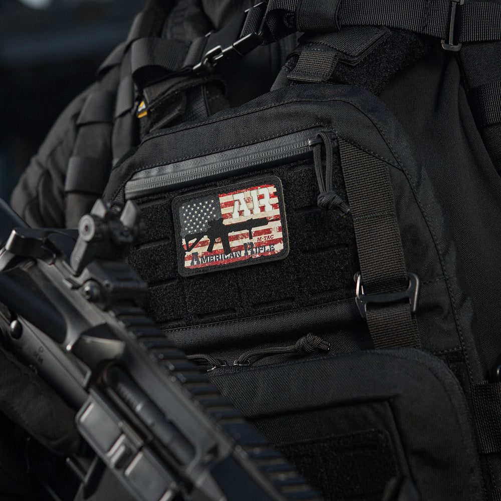 M-Tac patch AR-15 American Rifle (80x50 mm) - Image 4