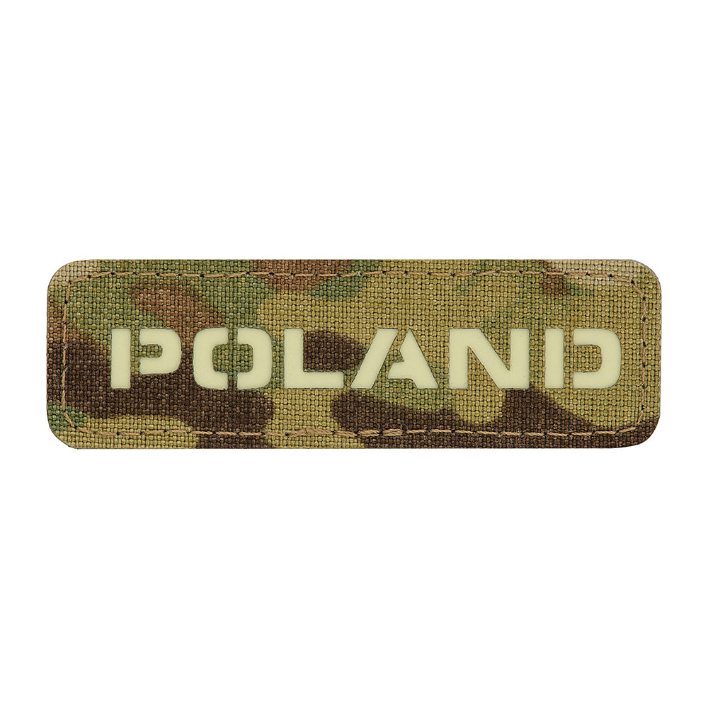 Patch Poland 25x80 Laser Cut