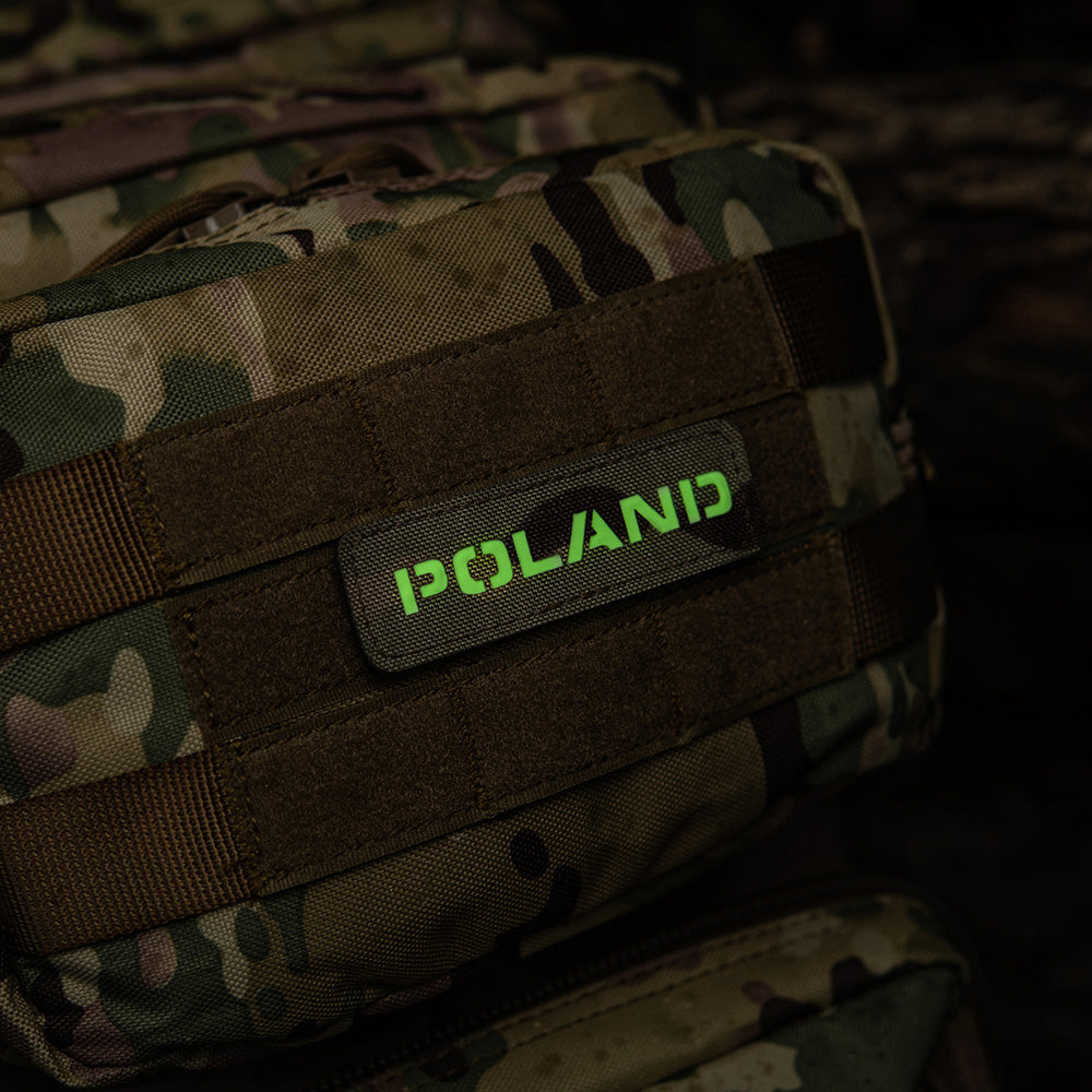 Patch Poland 25x80 Laser Cut