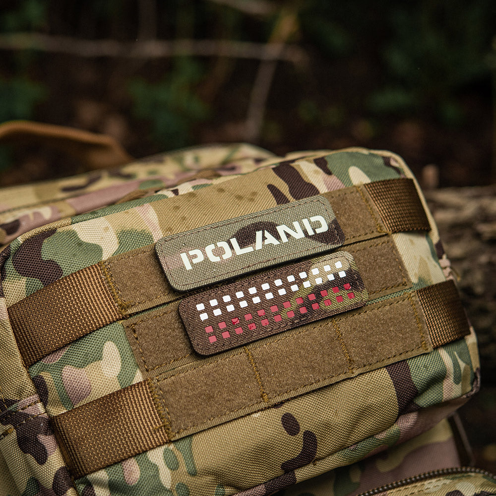 Patch Poland 25x80 Laser Cut