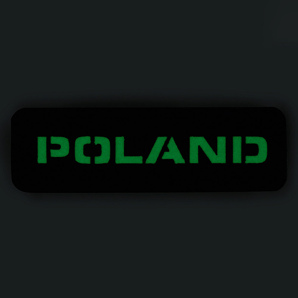Patch Poland 25x80 Laser Cut