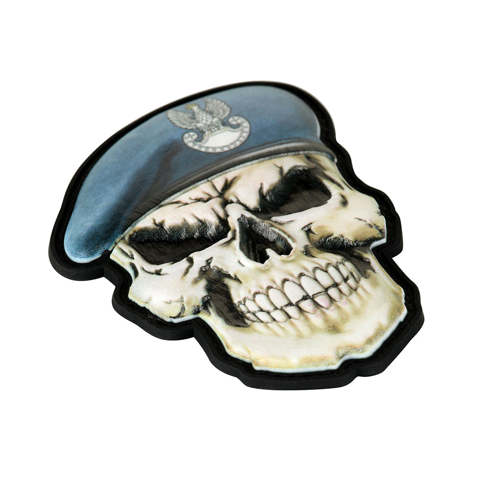 Patch skull in beret Poland (Coastal Defence) - Image 3