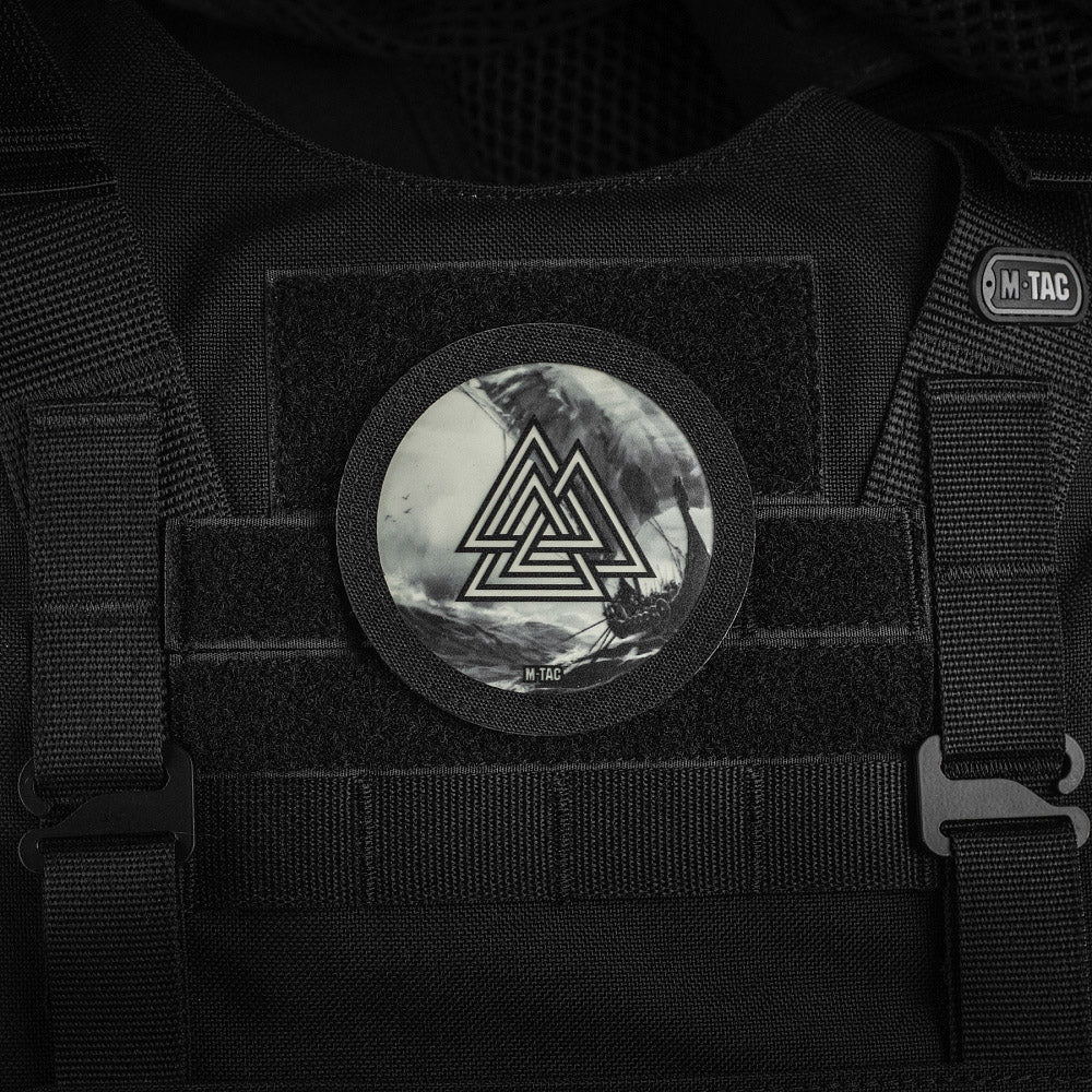Patch Walknut/Drakkar Round (80mm)