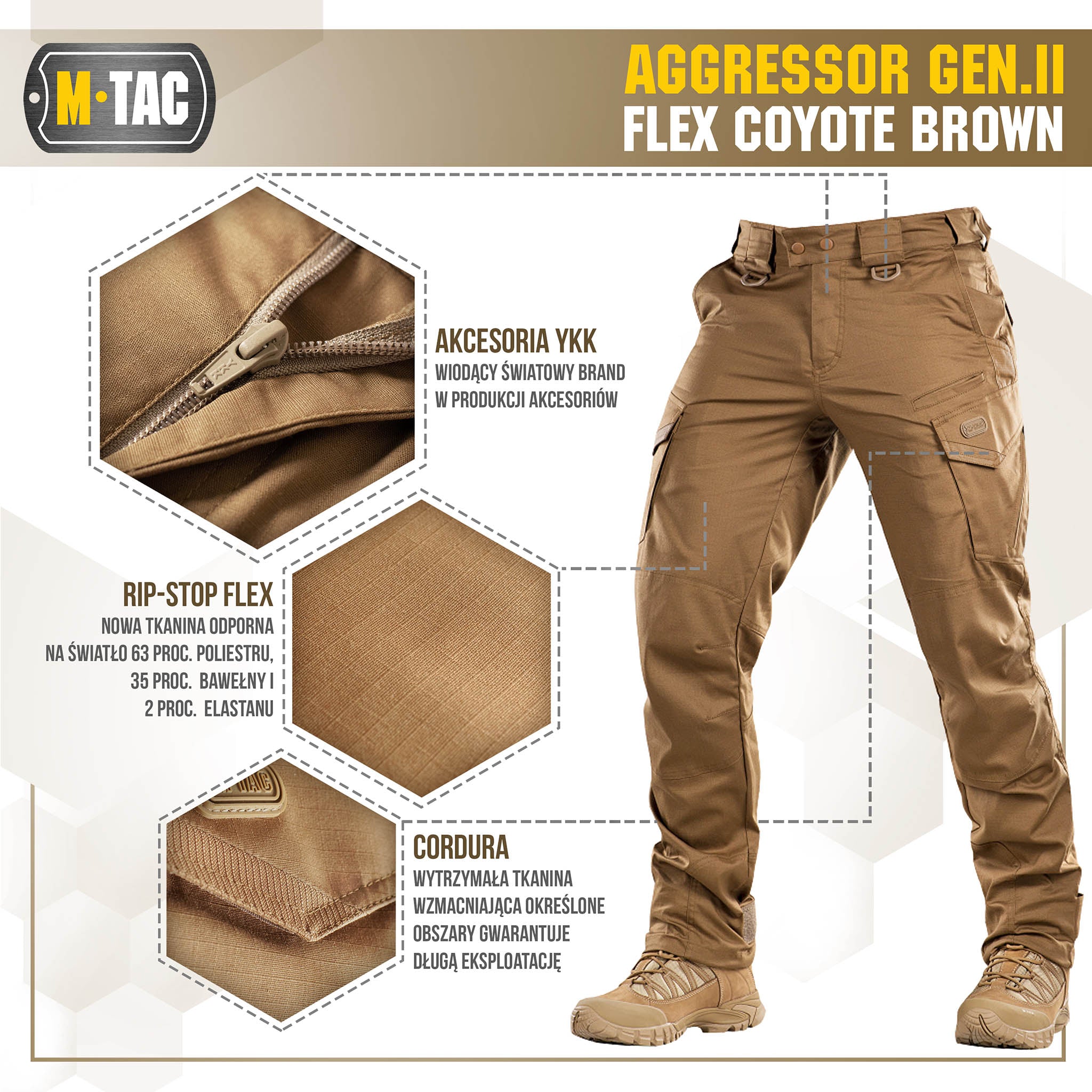 Tactical pants Aggressor Gen.II Flex