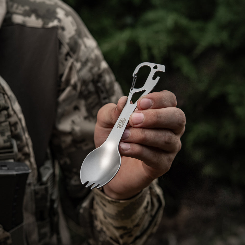 Spork Cutlery set with a Carabiner - Image 11