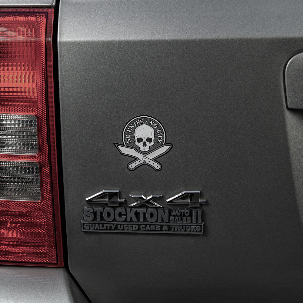 Sticker No Knife-No Life Reflective - Image 5