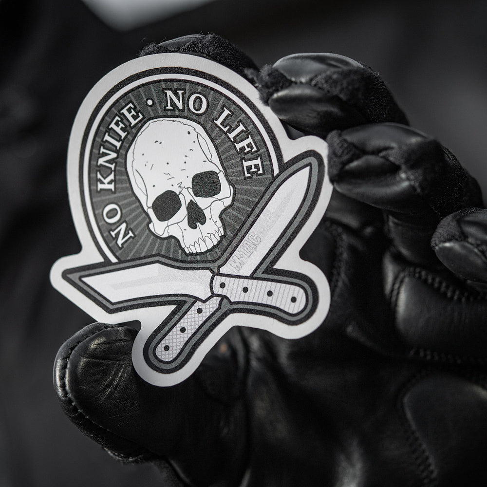 Sticker No Knife-No Life Reflective - Image 3