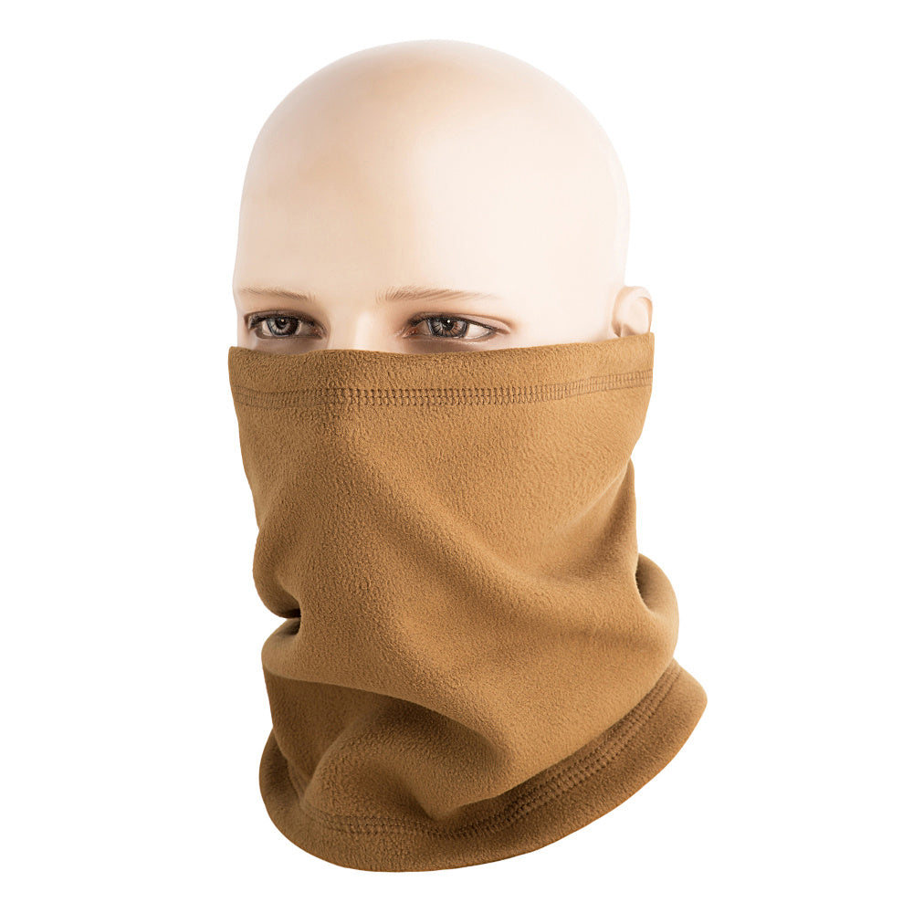 Fleece neck gaiter 1/2 with drawstring (270g/m2)