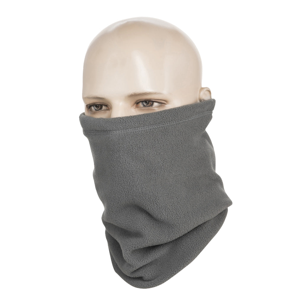 Fleece neck gaiter with drawstring (260g/m2)