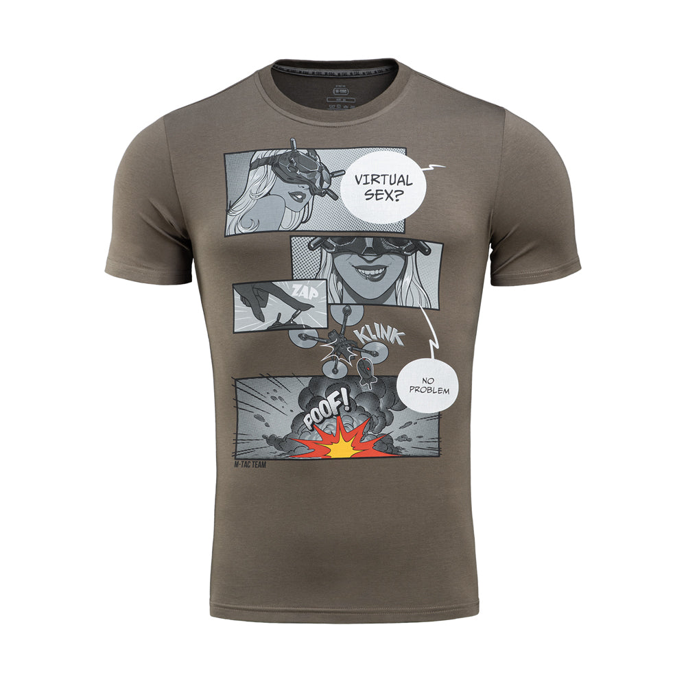 M-Tac T-Shirt Comics Drone Girl - Image 3