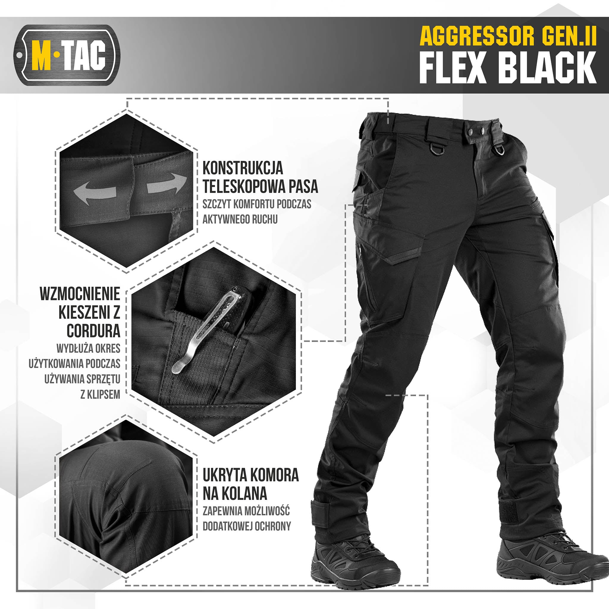Tactical pants Aggressor Gen.II Flex - Image 4