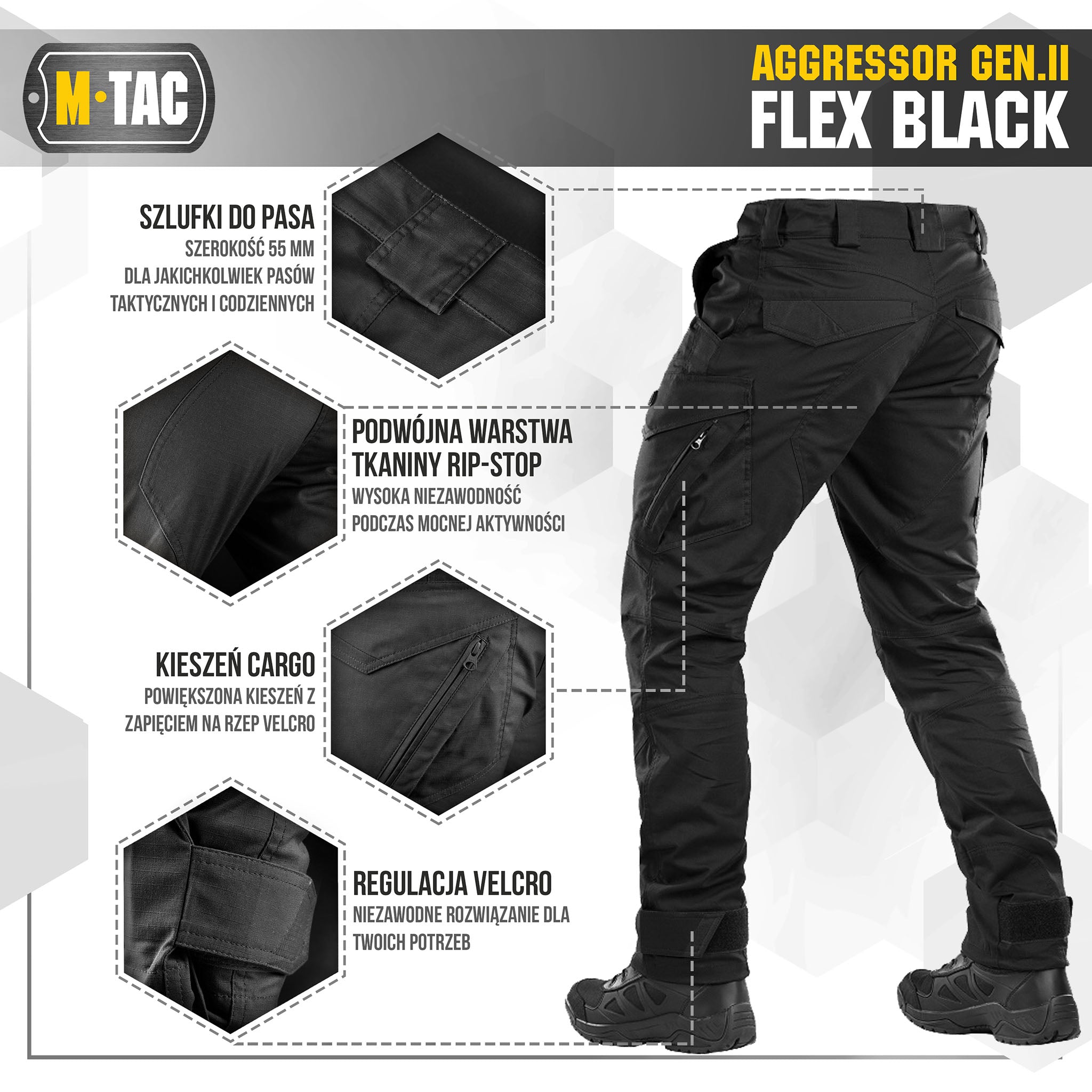 Tactical pants Aggressor Gen.II Flex - Image 6