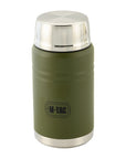Stainless 750 ml Thermos with folding spoon - Image 1