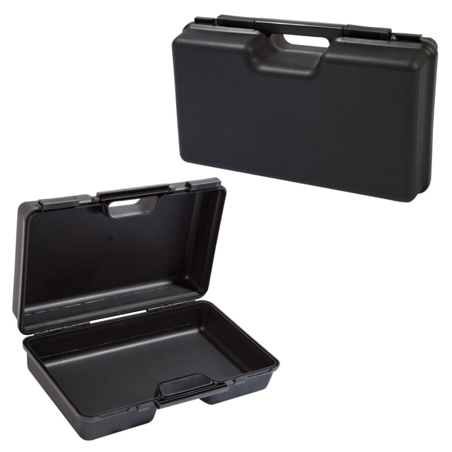 Negrini Case Economy 350x205x108mm Hard Plastic for 200 Shotshells - Black