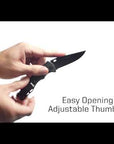 Pocket Knife SOG Salute Mini Black Oxide