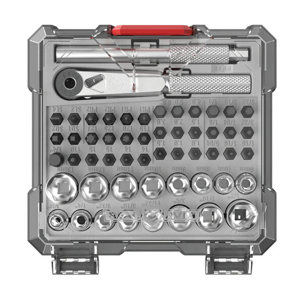 Real Avid X3 Driver Gunsmithing &amp; Socket Bit Set, 52-Piece