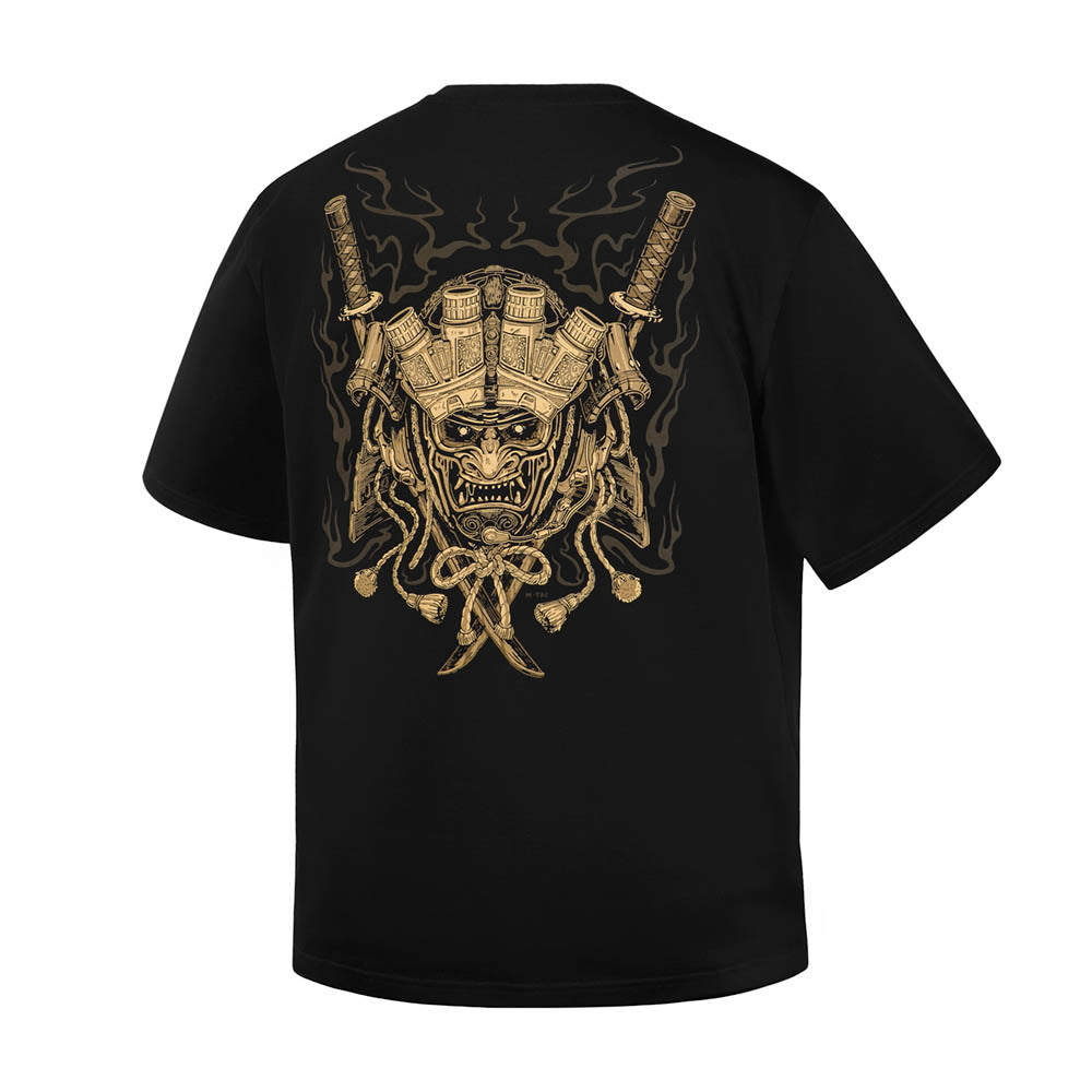 T-Shirt Gold Samurai Oversize - Image 6