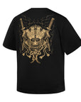 T-Shirt Gold Samurai Oversize - Image 6