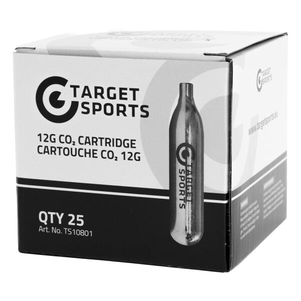 Target Sports 12g CO₂ cartridge – p/25