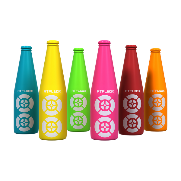 Target Sports 6 Pack Shatterproof Plastic Bottle Target - 18cm Height, 6,5cm Diameter