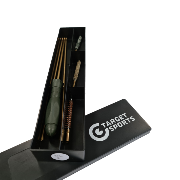 Target Sports Cleaning Kit - Rifle 6mm (fits .243 Win, 6,5mm) - 3 Brushes &amp; 3 Rods