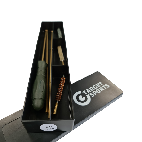 Target Sports Cleaning Kit - Rifle 7,62mm (fits .308 Win, .30-06 Spr, .300 WMS, .300 Win Mag) - 3 Brushes &amp; 3 Rods